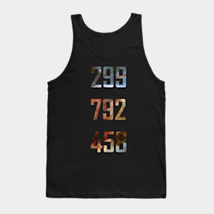 Speed of light Tank Top